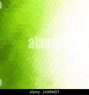 Light Green vector polygon abstract layout. A completely new color illustration in a polygonal style. Polygonal design for your web site. eps 10 Stock Vector