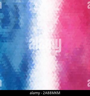 blue and pink color background. polygonal style. eps 10 Stock Vector