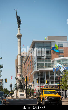 Soldiers and Sailors Monument Allentown PA Stock Photo