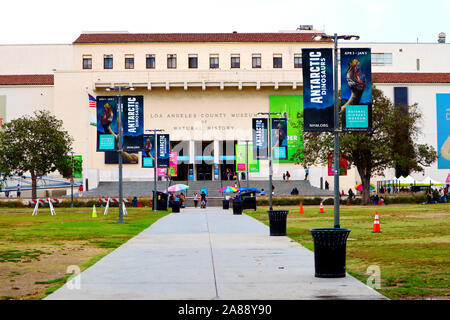 Los Angeles County Museum of Natural History - Los Angeles, California Stock Photo