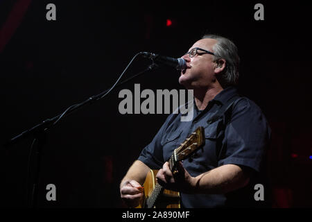 Newcastle/UK - 21st Sept 2019: PIXIES band Frank Blank (Black Francis) live on stage in Newcastle O2 Academy Stock Photo