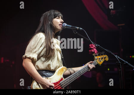 Newcastle/UK - 21st Sept 2019: PIXIES band live on stage in Newcastle O2 Academy Stock Photo