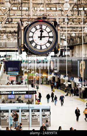 Waterloo station, London Stock Photo