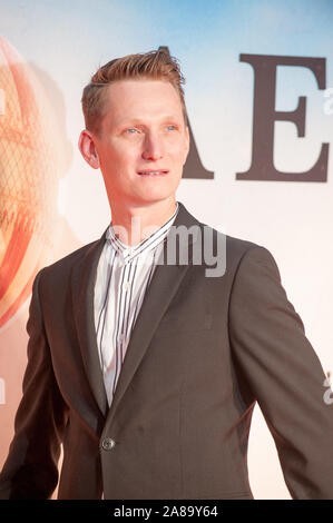 Seen arriving for The Aeronauts, Premiere at London Film Festival, Odeon Leicester Square, London. 07.10.19 Featuring: Tom Harper Where: London, United Kingdom When: 07 Oct 2019 Credit: WENN.com Stock Photo