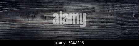 Gray wooden background with old painted boards Stock Photo