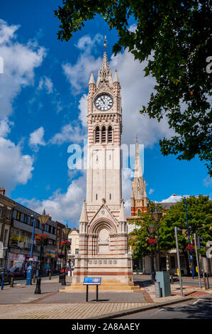 The Jubilee Clock Tower, Milton Road Gravesend Stock Photo