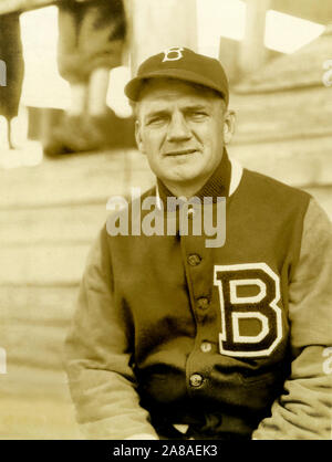 Vintage black and white photo of Brooklyn Dodgers baseball player Max Carey  circa 1930s Stock Photo