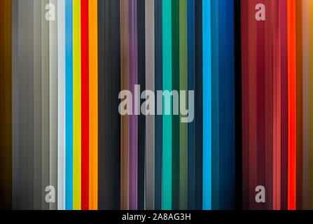 abstract vertical colored lines motion blurred Stock Photo