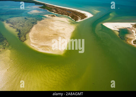 Caladesi and Honeymoon Islands State Parks, Florida. Southwest Florida near Clearwater Beach, Gulf of  Mexico Stock Photo