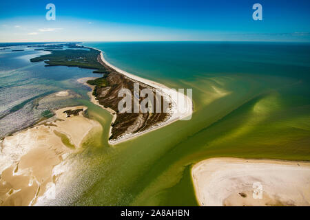 Caladesi and Honeymoon Islands State Parks, Florida. Southwest Florida near Clearwater Beach, Gulf of  Mexico Stock Photo