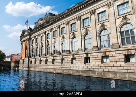 Bode-Museum, Originally Called The Kaiser-Friedrich-Museum, In Evening ...