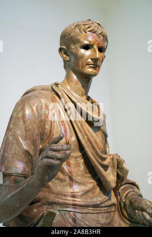 Bronze Equestrian Statue of Augustus National Archaeological Museum ...