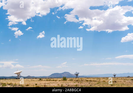 Very Large Array in New Mexico Stock Photo