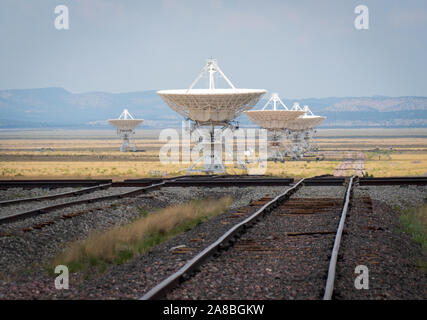 Very Large Array in New Mexico Stock Photo