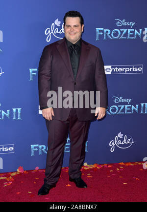 Josh Gad at the World Premiere of Disney's "Cinderella" held at the TCL