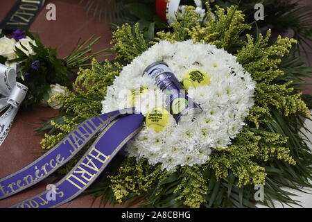 +++FILE PHOTO+++Funeral of former Czech tennis player Jana Novotna, Wimbledon champion, who died after a serious illness on Sunday, November 19, at the age of 49 years, take place in Brno, Czech Republic, on Monday, November 27, 2017.   (CTK Photo/Vaclav Salek) Stock Photo