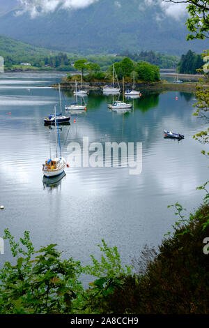 Bishops Bay Loch Leven Highland Scotland Stock Photo