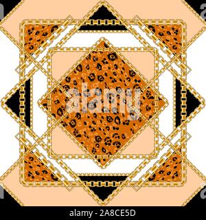 Trendy repeating geometry composition pattern Stock Vector