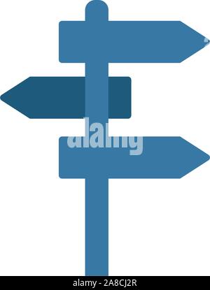 Ambiguity icon. Flat creative element from big data icons collection. Colored ambiguity icon for templates, web design and software Stock Vector