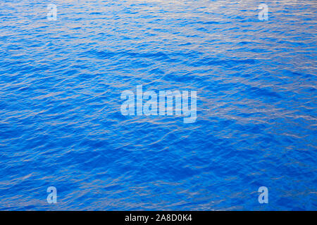 Loutro, Chania, Crete, Greece. The clear blue waters of the Libyan Sea. Stock Photo