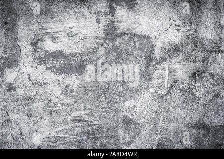 Abstract grunge gray background. Template of paper texture. Old vintage concrete wall. Shabby stone backgrounds. White distressed surface. Cracked Stock Photo