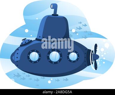 navy submarine cartoon