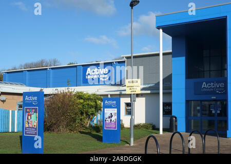 Around the Filton and Bradley Stoke constituency. The Active Lifestyle Centre or Leisure Centre Stock Photo