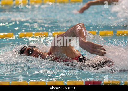 Genova, Italy, 08 Nov 2019, madison kennedy (usa) during Trofeo Nicola Sapio - Swimming - Credit: LPS/Danilo Vigo/Alamy Live News Stock Photo