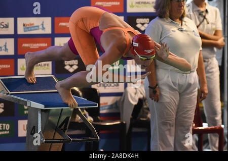 Genova, Italy, 08 Nov 2019, barbora mikuskova (slovacchia) during Trofeo Nicola Sapio - Swimming - Credit: LPS/Danilo Vigo/Alamy Live News Stock Photo