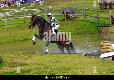 Olympic Games, Sydney 2000,  Heidi Antikatzvidis (GRE) riding Michaelmas Stock Photo