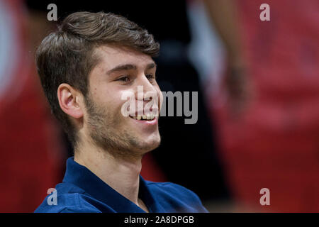 Belgrade, Serbia. 7th Nov, 2019. Mario Nakic of Real Madrid. Credit: Nikola Krstic/Alamy Live News Stock Photo