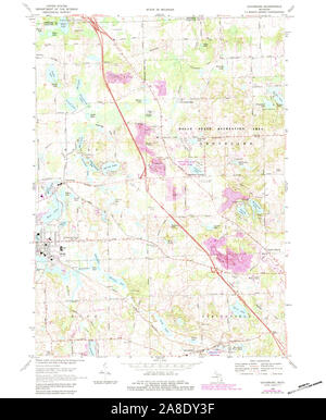 Usgs Topo Map Michigan Mi Davisburg 275941 1968 24000 2a8dy3f 