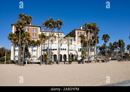 Casa Del Mar hotel, 1910 Ocean Way, Santa Monica, Los Angeles County, California, United States of America Stock Photo