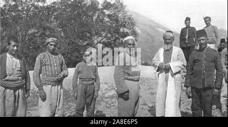 Ak Koyunlu Turks', c1906-1913, (1915). A group of men in Avrik, (Iraq?):  'we are the Ak Koyunlu Turks of Uzun Hassan'. The Aq Qoyunlu (or Ak  Koyunlu), also called the White Sheep