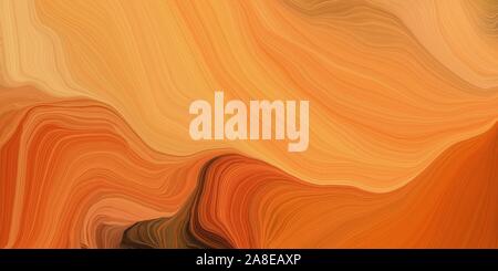 abstract colorful swirl motion. can be used as wallpaper, background graphic or texture. graphic illustration with peru, coffee and chocolate colors. Stock Photo