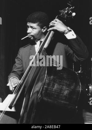 Charles Williams with the Count Basie Orchestra and Sarah Vaughan, London, 1963. Stock Photo