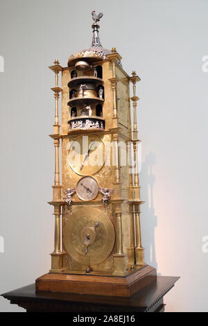 The Strasbourg Clock, a monumental carillon clock, dating 1589 made in ...
