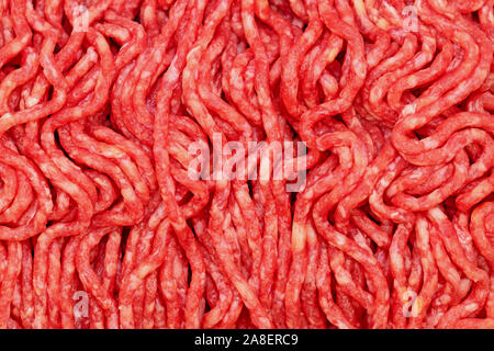 Ground beef in a closeup Stock Photo