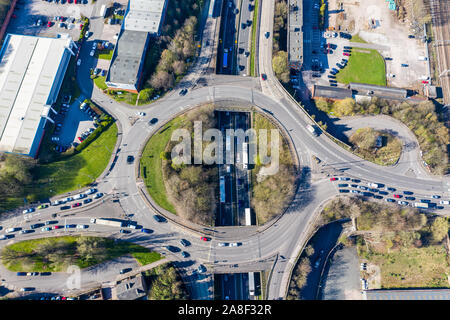 time lapse of traffic on a dual carriageway in UK Stock Photo - Alamy