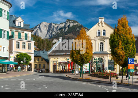 The village of Bad Aussee, Austria, Europe. Stock Photo