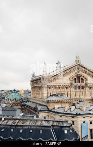 View over Opera Garnier, Paris Stock Photo