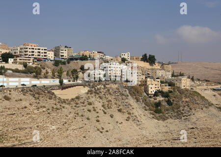 Karak town, Al Karak, Karak Governorate, Jordan, Middle East Stock Photo