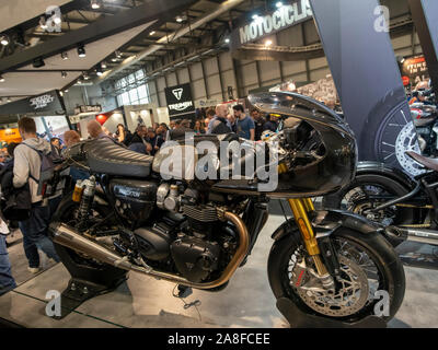 Triumph Thruxton tfc Stock Photo