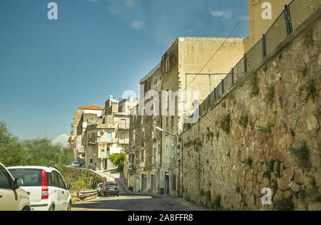 Sicilian alleyway in Butera #2 Stock Photo