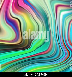 Abstract background in impressionism style. Marble liquid painting. Creative texture. Swirl pattern with marbled elements. Stock Vector