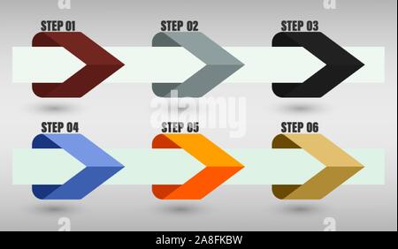 Set of three banners on a light background Stock Vector