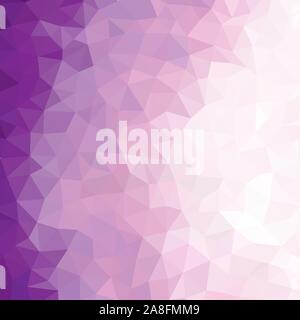 Abstract purple triangular background. polygonal style Stock Vector