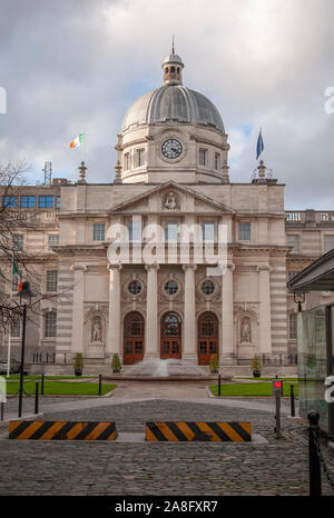 The Office of the Taoiseach government building in Dublin Ireland Stock Photo