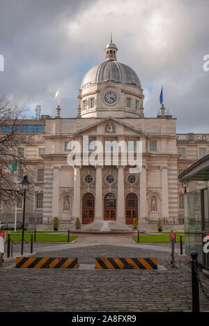 The Office of the Taoiseach government building in Dublin Ireland Stock Photo