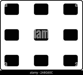 menu icon on white background. menu symbol for your web site design, logo, app, UI. hamburger menu sign. web menu symbol. Stock Vector